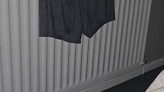 Step son sneaking into step mom room and fuck her pussy