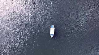 Solo Masturbation Fun On The Boat with Redhead Babe (4K)