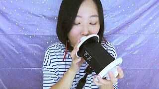 Korean hottie ear licking name in description