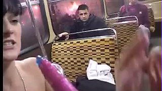 British lesbians on a UK bus