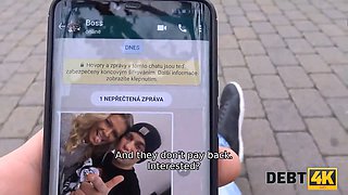 Debt4k. brazen dude fucks another mans bride as the only way to delay debt