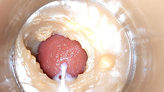 Camera 4K in Anal Cervix POV, Tiny Cucked by Giant ''couple'', Cum in Anal and Creampie - Asmr