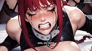 Controller Makima, Im going to sit on your dick until I cum - Hentai JOi Guided Handjob