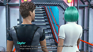 Stranded in Space #02 - Horny Black Girl Zarah Is Waiting for Me in My Bed