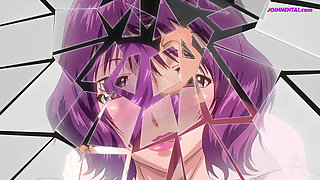 Cute & Horny Slut Have Hardcore Sex In Public Bathroom - HENTAI