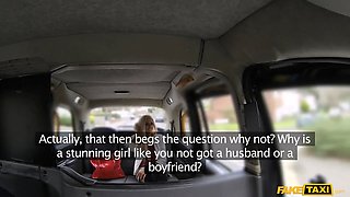 Faux cab hot blonde gets her Ass Fucked deep by a Big Cock