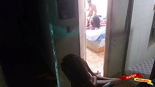 I Caught My Stepsister and Stepfather Having Sex and Stood at the Door of the Room Touching Myself.