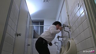 Petite Japanese Teen Seduce Her Classmate to Creampie Fuck on Toilet in Full Uncensored JAV Porn