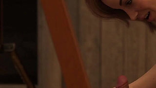 College Kings 116 - Jenny’s Naughty Escape Room Blowjob Surprise for Alex