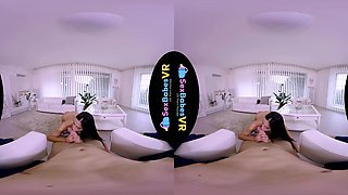 Cumshot Surprise - Busty Brunette Pov - Sexlikereal