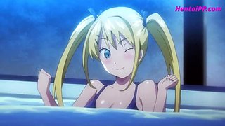Passionate Blonde Teen Receives X-Rated Poolside Treatment