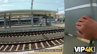 VIP4K. Sexy gastarbeiter sucking for love