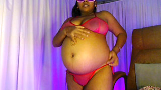 Pregnent Girl Bikni Show.
