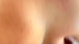 Schoolgirl sucks on BBC after creampie