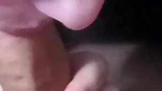 Real Homemade Amateur Slut Sucking Big Cock and Gets Cum on Her Face