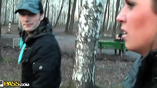 WTF Pass - Ally - Busty Girl Gives Public Blowjob