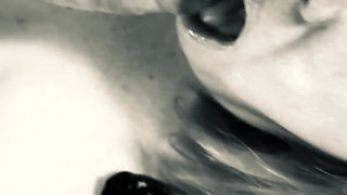 I Suck Him and Make Myself Cum with My Fuck Machine