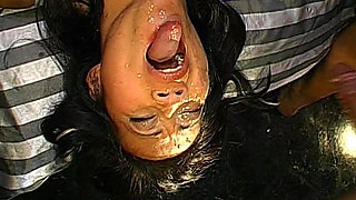 Ggg John Thompson-hot Asian Sucking and Taking Cum in a Hot Bukkake Gangbang
