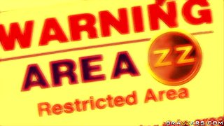 District 69 With Johnny Sins, Courtney Cummz - Brazzers