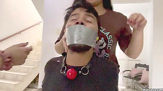 Total Control: Bound Femdom Experience with the Handgag Squad