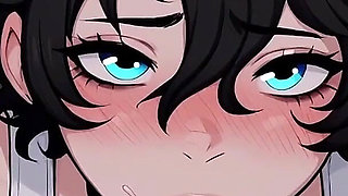 My Femboy Roommate - 18 Year Old Femboy Wakes Me up with a Sloppy Blowjob