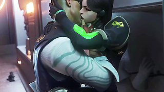 Sudden desire ignites couple’s intense intimacy in provocative 3d animation Hentaied tale