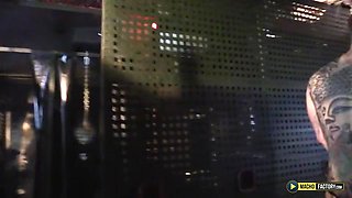 Huge cock destroys hairy asses. - Quick and Intense