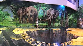 Big ass Thai GF museum visit and fuck