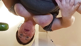 Stepmom orgasms intensely