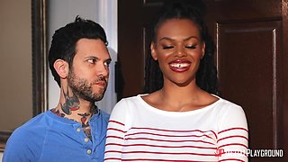 Halle Hayes' Wild Return in a Sultry Scene