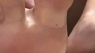 Goddess Oiled Soles - Foot Tease and Slave Worship