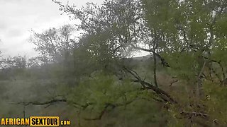 Wild cunt nailing with African Awahles