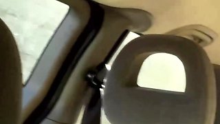 Highway Masturbation & Cum Eating