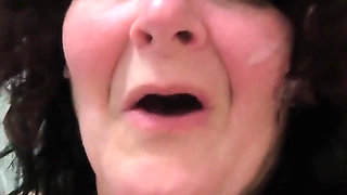 That Mutherfucker Chased Her Down to the Toilet N Jerked off in Her Face