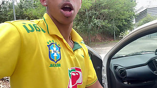 I Gave My Ass to a Gym Trainer in the Shopping Mall Parking Lot