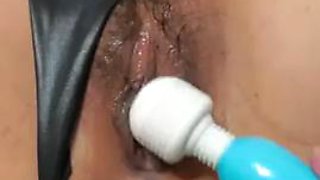 Tied to a Chair and Unable to Move, Double Holes Vibrating