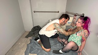 Handcuffed Blowjob and Rimming