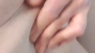 MILF Rubbing And Rubbing Her Big Clitoris On The Corner Of The Furniture