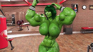 Extreme Muscle Domme Goddess