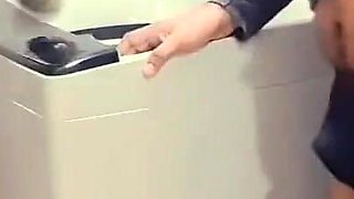 In the Washing Room, We Hard Fuck and Naked Fun with the Stepsister Secretary