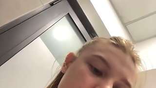 Hard Masturbating in the Gym