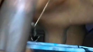 Granny bangs stepson