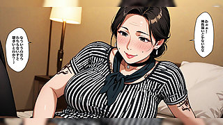 Ai Brunette Teasing in Bed