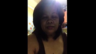 Filipina Granny Big Clit Show