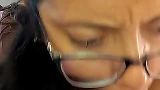 Horny Latina Squeezes Cock with Her Ass