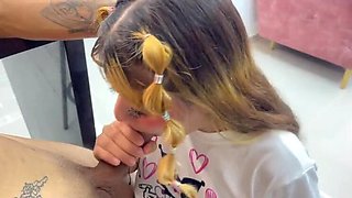 Step Sister Anal Fuck in Kitchen Before Stepdad Arrives - Teen Latina Squirting Orgasm