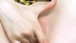 My18teens - Sexy Brunette Found a Dildo in the Car and Fucked Herself