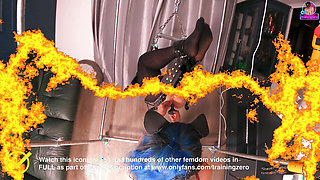 Training Zero Femdom Suspension Bondage Anal Pegging! Strapon Fuck Slave Submissive Real Homemade Amateur MILF FLR Wife Stepmom