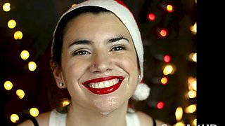 Beautiful vixen blowjob and facial mind-boggling clip