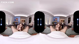 Teen 18+ Cheerleader Has Inappropriate Offer For You With Vr Porn, Jill Kassidy And Virtual Reality